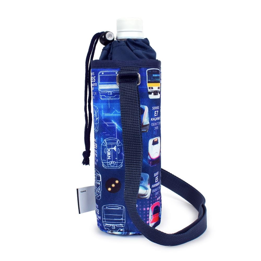 COLORFUL CANDY STYLE Water Bottle Holder, Water-Repellent, Lightweight, Train Face Collection (Limited To JR East Product) Water-Repellent,