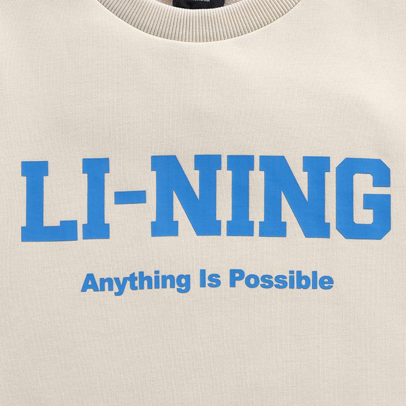 Li Ning Grade School Sweatshirts Crew Neck Moderate YWDV585-2