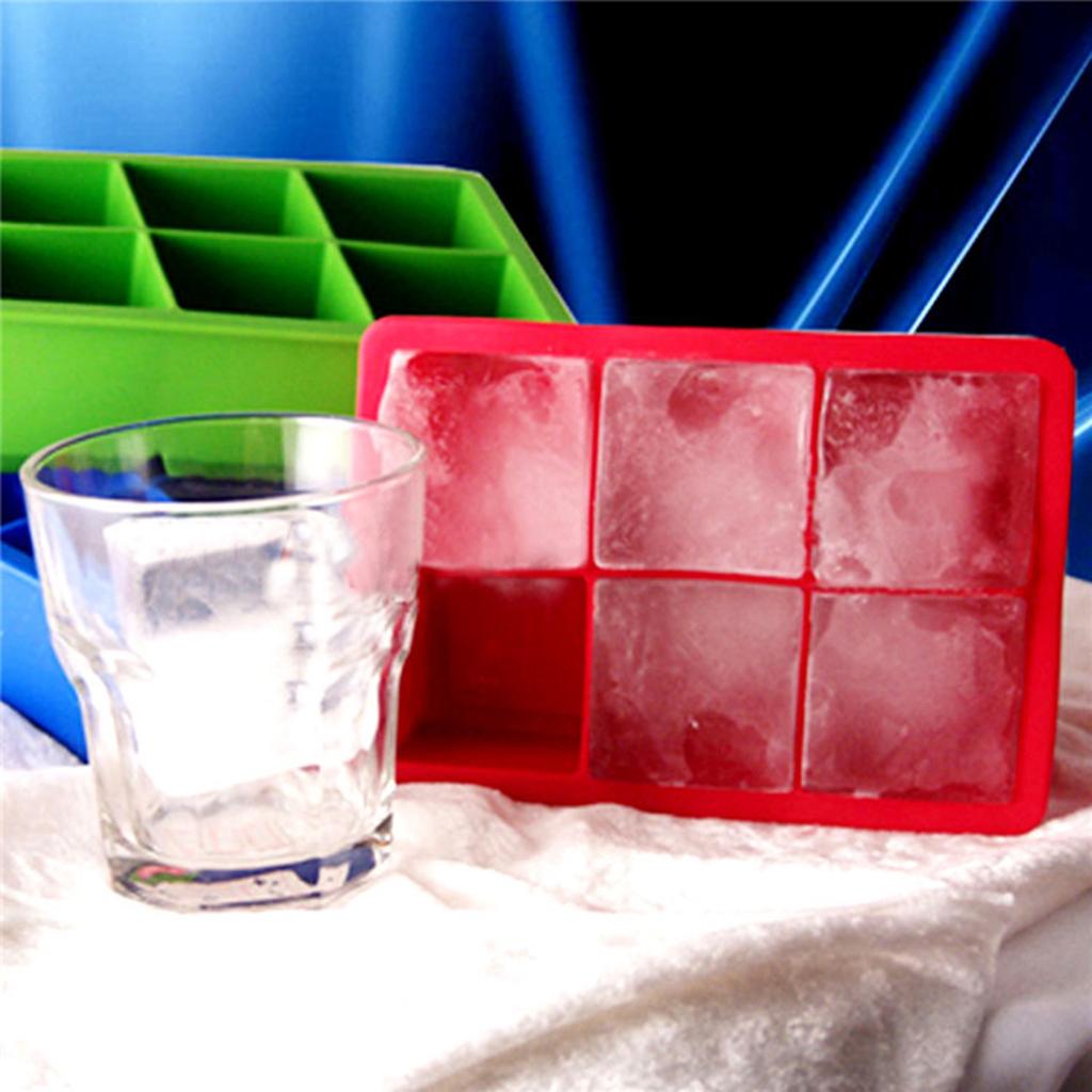 Silicone Ice Tray Ice Box With Lid Homemade Ice - Creative Can Be Superimposed Multi- Ice Press The Ice Tray