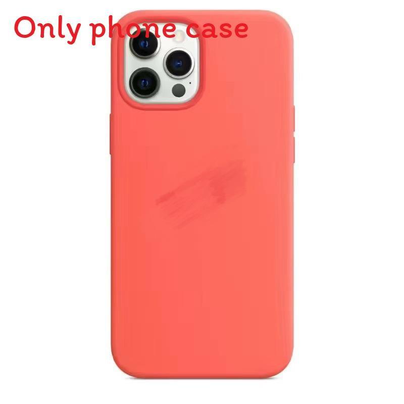 Silicone Liquid Magnetic Phone Case With Shock Absorption For Iphone Pro 13