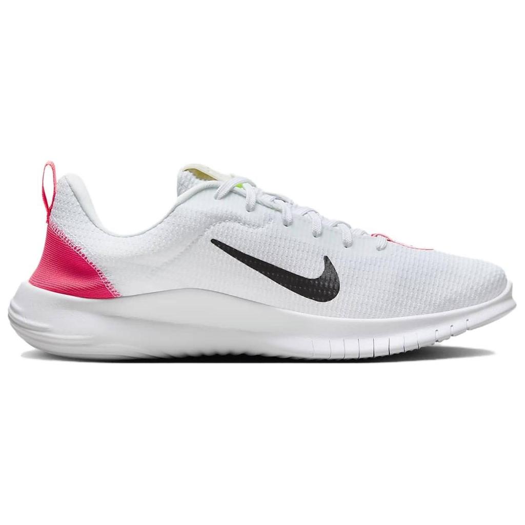Nike Flex Experience Run 12 White Hot Punch Volt Black Women's DV0746-102