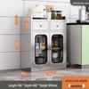 WEZHO Stainless Steel Kitchen Storage Sideboard CN Plug (adapter Included)