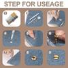 480 Sets Rivets for Leather, Leather Rivet Kit 4 Colors 3 Sizes Leather Rivets and Snaps for Leather Crafts