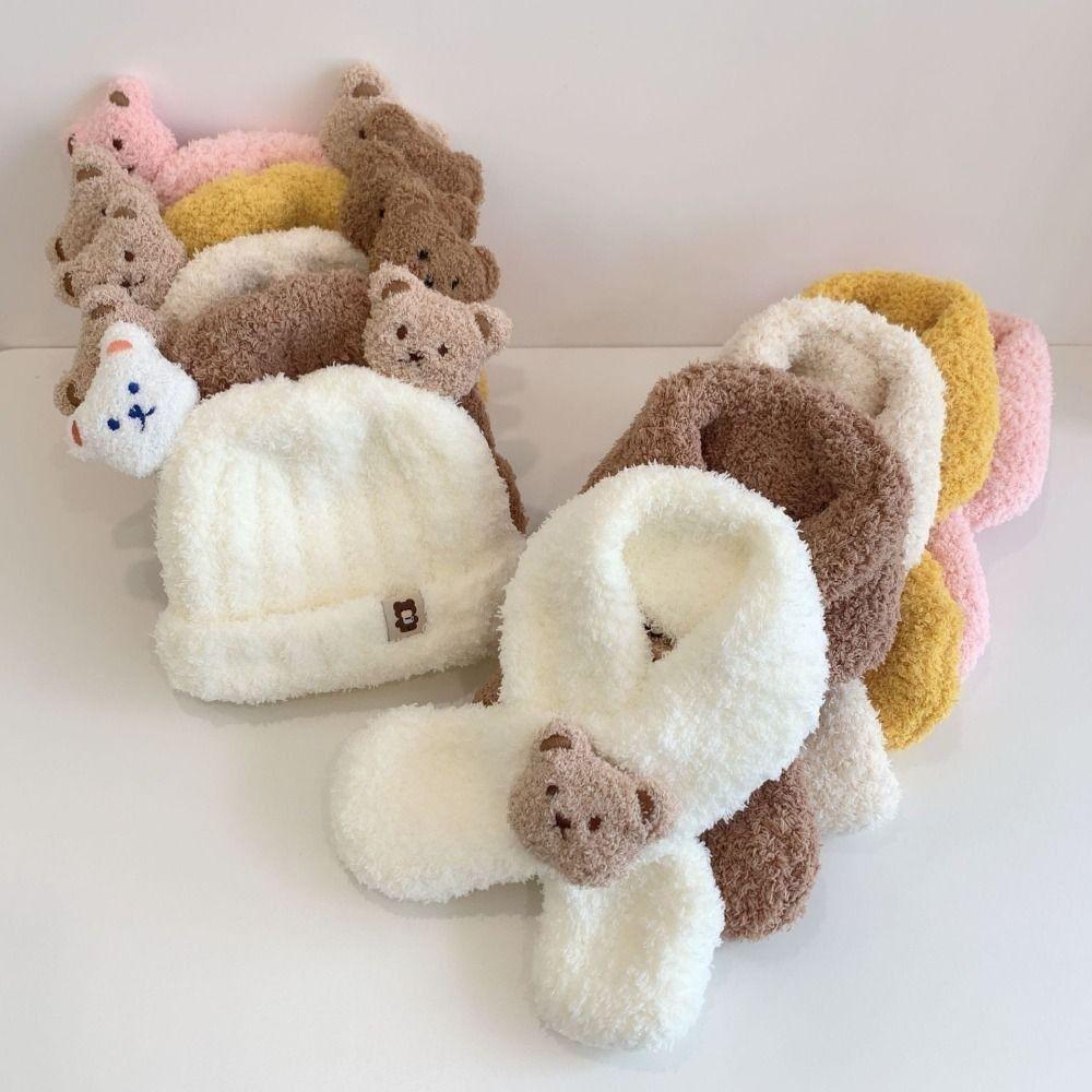 Ear Protection Autumn Winter Hats Windproof Warmer Warm Bonnet  for Baby Children Kids