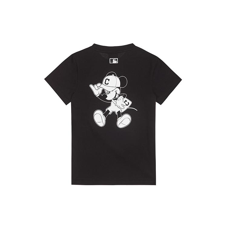 MLB x Disney T Shirt Unisex Black 31TSK1031-45L XL