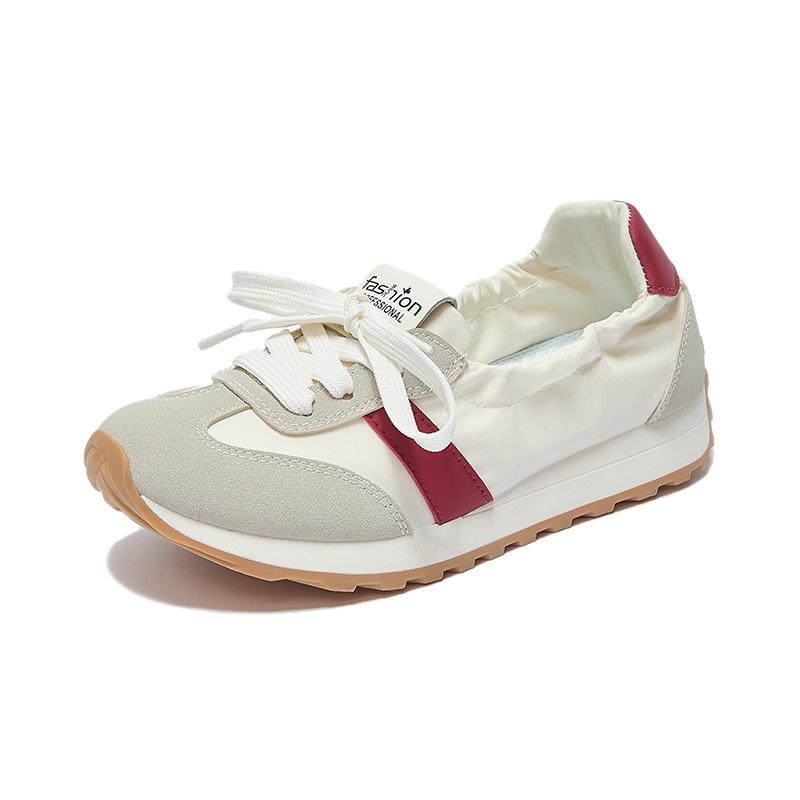 Dexun shoes women's new spring versatile flat-bottomed sports and leisure shoes ins soft sole