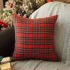 Stylish Modern Christmas Pillow Featuring High Resilience Filling Perfect For Autumn And Winter Relaxation