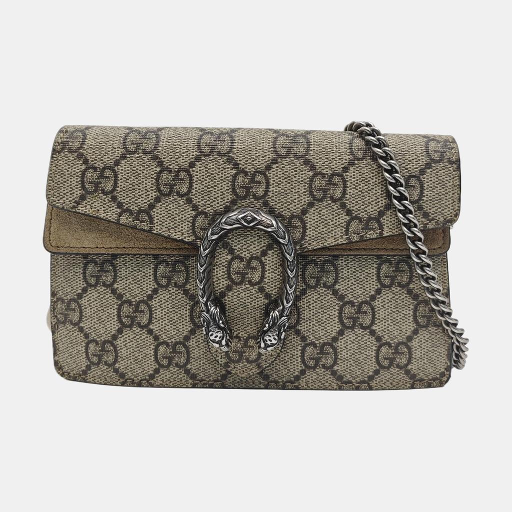 [Usato] Borsa Gucci Dionysus GG Supreme Super Mini 'Beige' - Ottimo #42OUI8