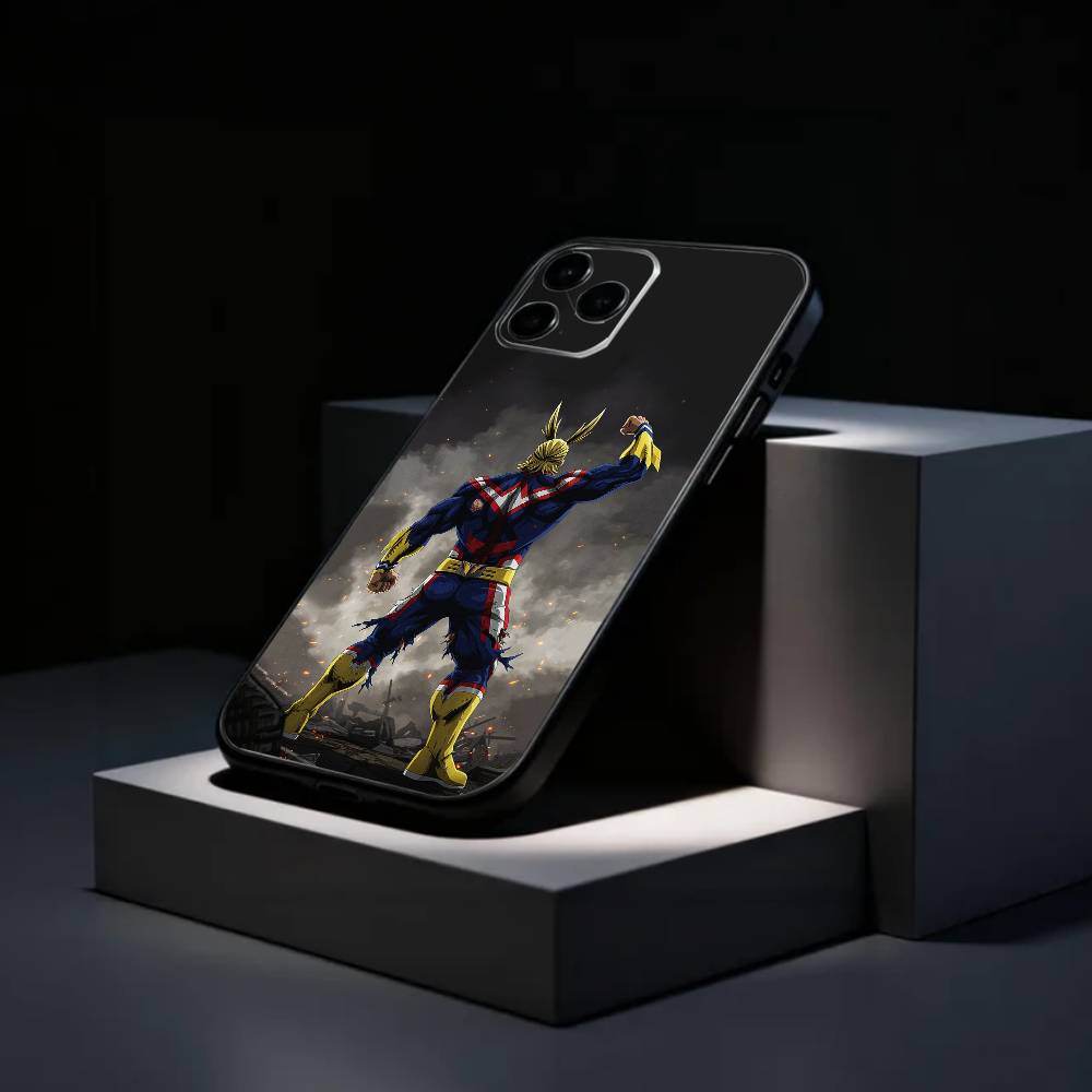 T-Toshinori Y-Yagi MHA All Might Phone Case Silicone Soft For IPhone 17 16 15 14 13 12 11 X XR Plus Pro Max Plus