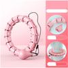 24 Knutar Plus Size Viktad Hula Hoop Infinity Fitness Viktminskning Avtagbara Hula Hoops Smarta Ljudlösa Hula Hoops För Kvinnor 65 Tum Max