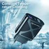 Dual Port LED Light-Up 25W Fast Charger with PD+QC3.0 for Mobile Phones - US/EU/UK Standards