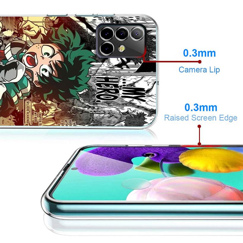 My Hero Deku Phone Case For Samsung Galaxy A17 A37 A57 A16 A26 A36 A56 A15 A25 A35 A55 A14 A24 A34 A54 A13 A23 A33 A53 Galaxy A1