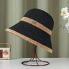 Summer Bucket Hats Cap For Women Double Layer Spring Fisherman Hat Outdoor Foldable Suncreen Beach Hat