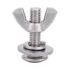 2Pcs 316 Stainless Steel Diving Screws Butterfly Bolts Wing Nuts