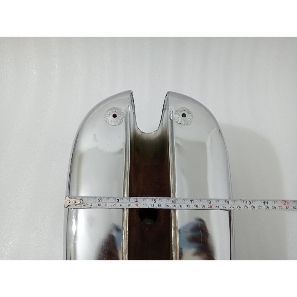 BSA A65 2 Gallon Aluminium Alloy Gas Fuel Tank + Cap +Side Badges |Fit For