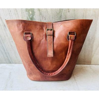 Bolsa de couro, bolsa de couro premium para campus, bolsa de fim de semana, bolsa grande com bolso, bolsa de compras com alça dupla para presente de casamento para mulheres.