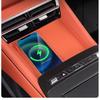 Car Decoration Central Control StorageBox Pad For BYD Sealion 8 Atto 8 Tang L Wireless Charging Silicone Pad Anti Slip
