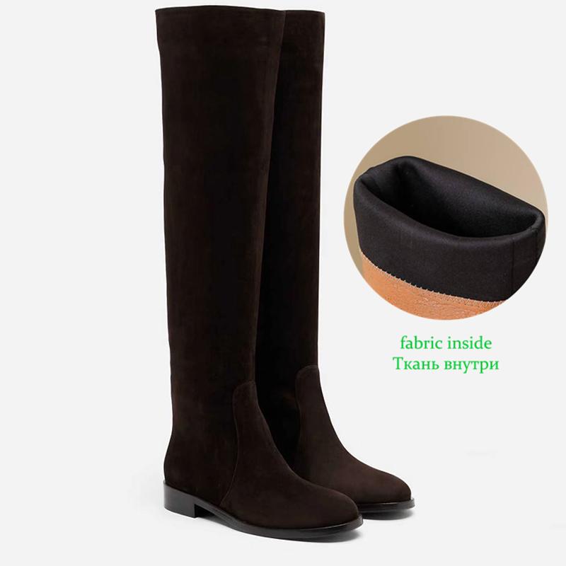 Krazing Pot Natural Cow Suede Nubuck
