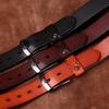 Simple, Fashionable And Versatile Trend Italian First-Layer Cowhide Belt Men'S Genuine Leather Casual Jeans Men'S Belt
