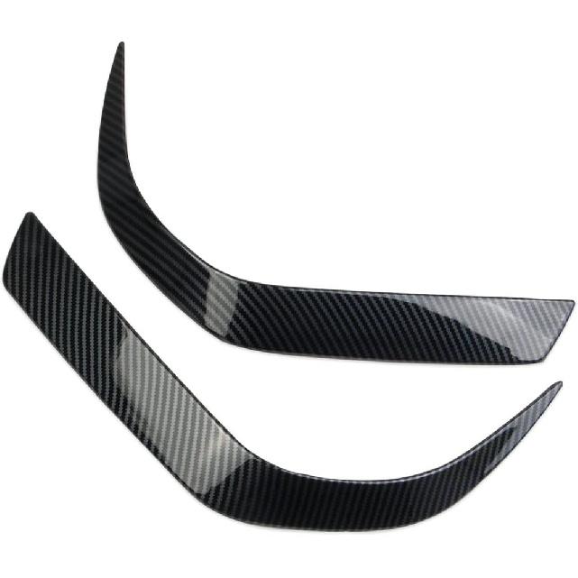 Carbon Fiber Exterior Body Trim Cover Accessories for Mitsubishi Outlander 2022-2026 (Headlight Trim)