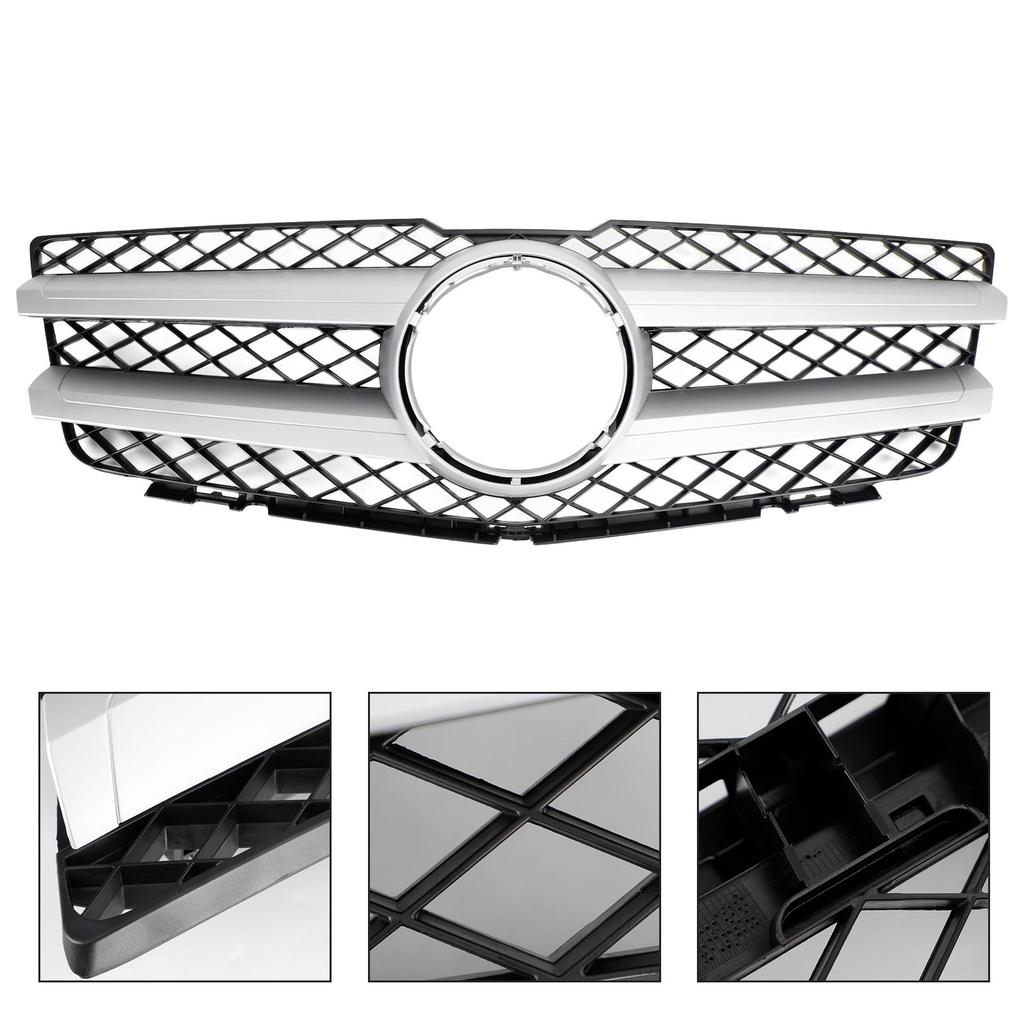 Front Haube Stoßstange Kühlergrill Gitter Passend für Mercedes Benz GLK X204 GLK350 2010-2012
