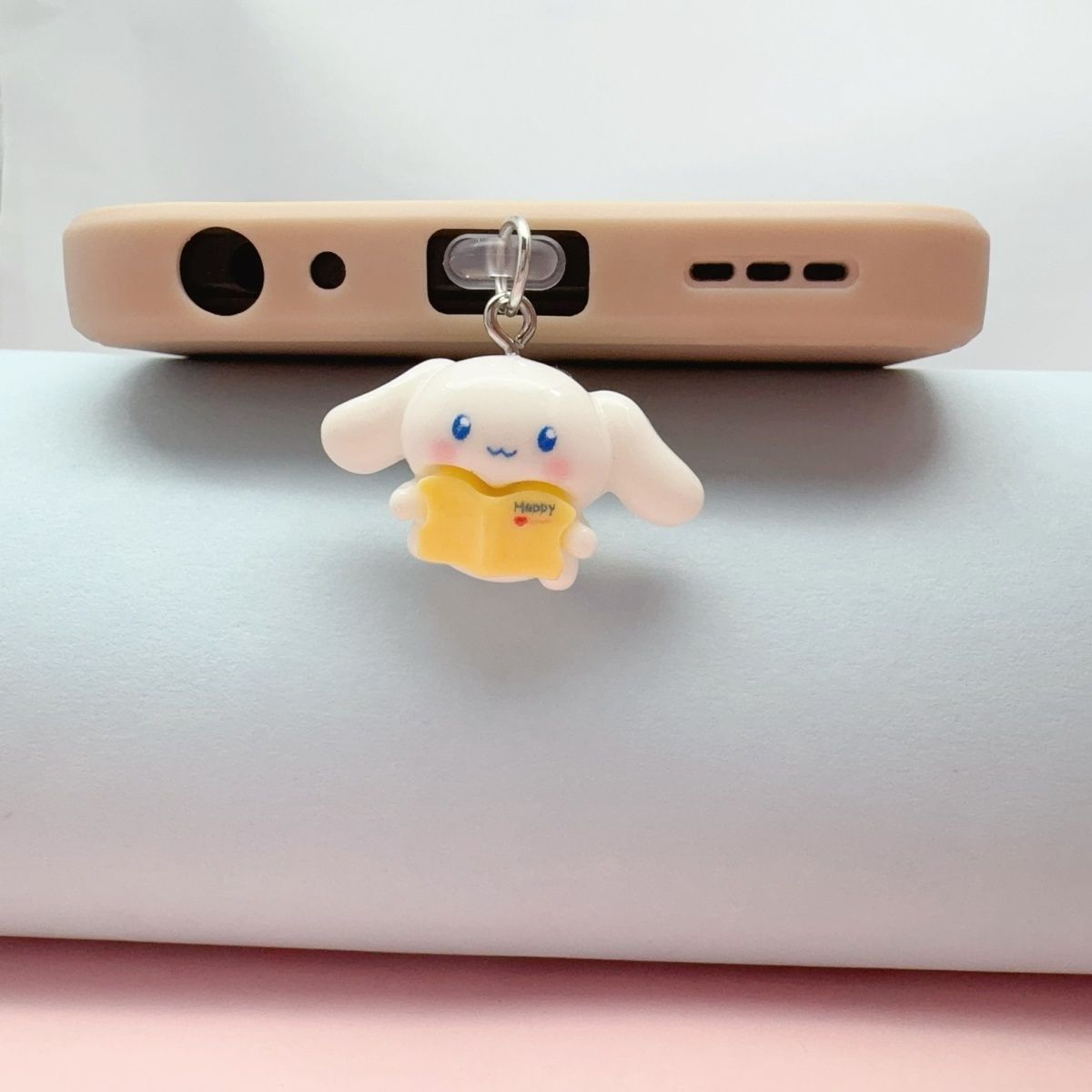 High-Quality Kawaii High-Quality Sanrio High-Quality Cinnamoroll High-Quality Dust High-Quality Plug High-Quality Anime High-Quality Cartoon Iphone15-16