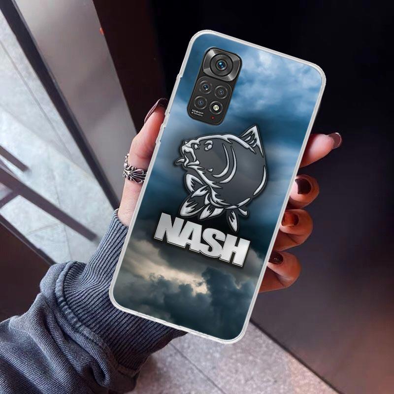 

Nash Fishing Art Phone Case For Xiaomi Redmi Note 15 14 14S 13 12S 12 Pro Plus 11S 11 10S 10 4G Cover 11E 11T 5G Print Fundas Re Redmi Note 14 Pro 4G