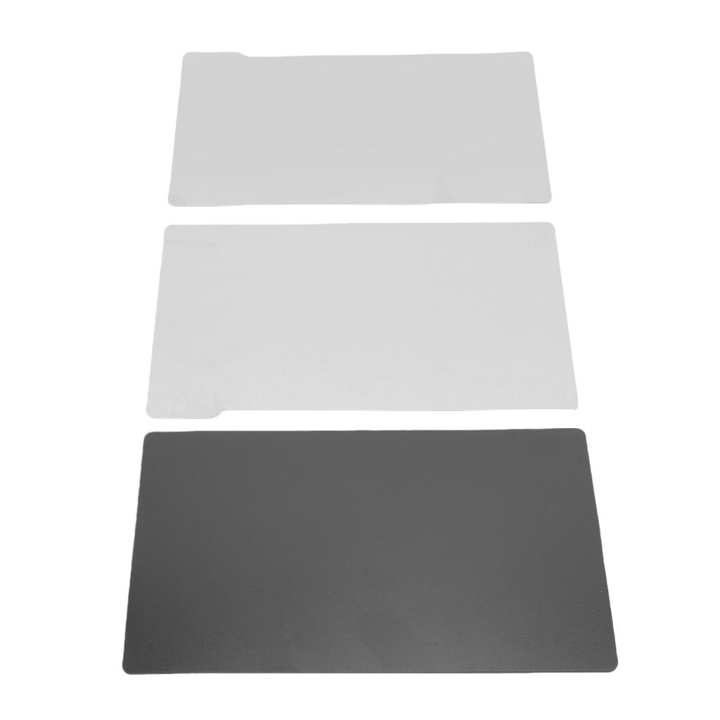 2 Pcs 3D Printer LCD Build Plate Suitable for Photon Mono 4 163x90mm Flexible Build Plate with Soft Magnetic Base