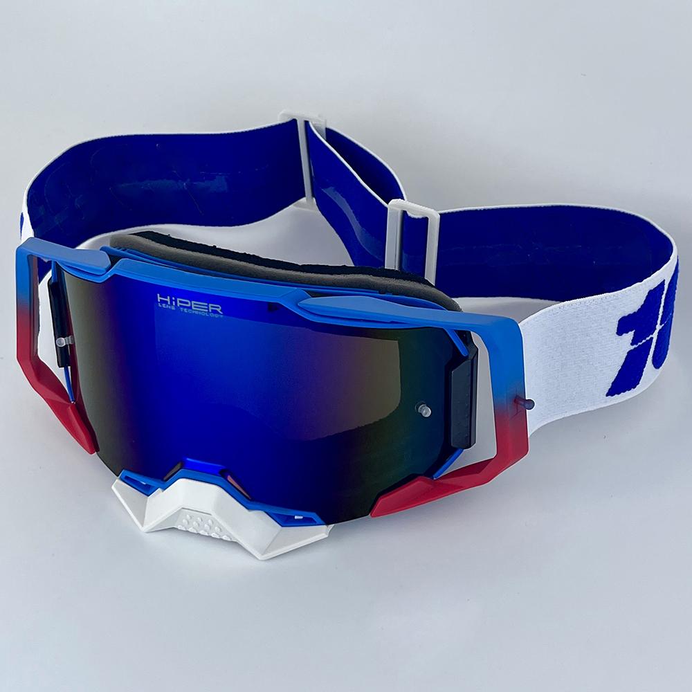 Motocross Glasses Motorcycle Sunglasses Man Windproof Protection Skiing Cycling Racing Off-Road Goggles Tear-off Film