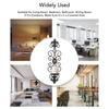 Light Luxury Wall Mounted Candle Holders Iron Art Metal Tealight Ornament  Dinner
