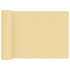 Balcony Privacy Screen 150 x 700 cm Fabric with PU Coating Sand