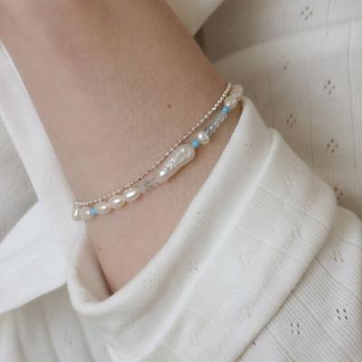 EIGHTMORE Blue Harmony Silver Bracelet