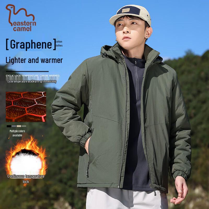

EASTERN CAMEL Men s Hooded Winter Padded Jacket 5XL