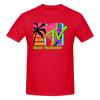 1 Piece Retro Mtv Logo Novelty Graphic 100 Cotton Tshirt Rretro Style Tees Tops For Unisex