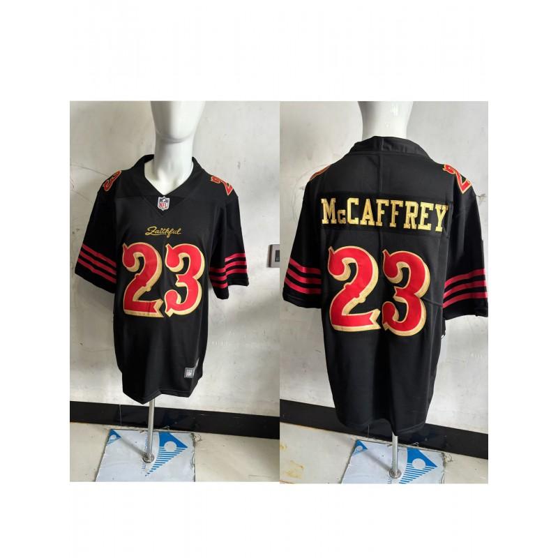 Camiseta de Manga Corta para Hombre de la NFL San Francisco 49ers Bordada Ropa del Equipo Ropa para Aficionados Equipación Deportiva