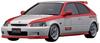 Ignition Model Honda CIVIC Type R Finished Product 1/18 (EK9) White/Red