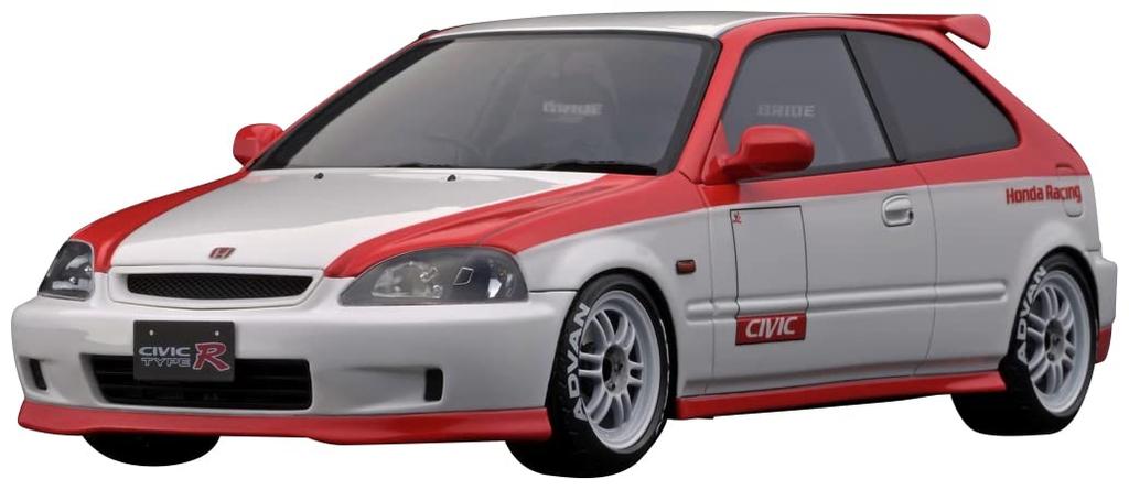 ignition model Honda CIVIC Type R finished product 1/18 (EK9) White/Red