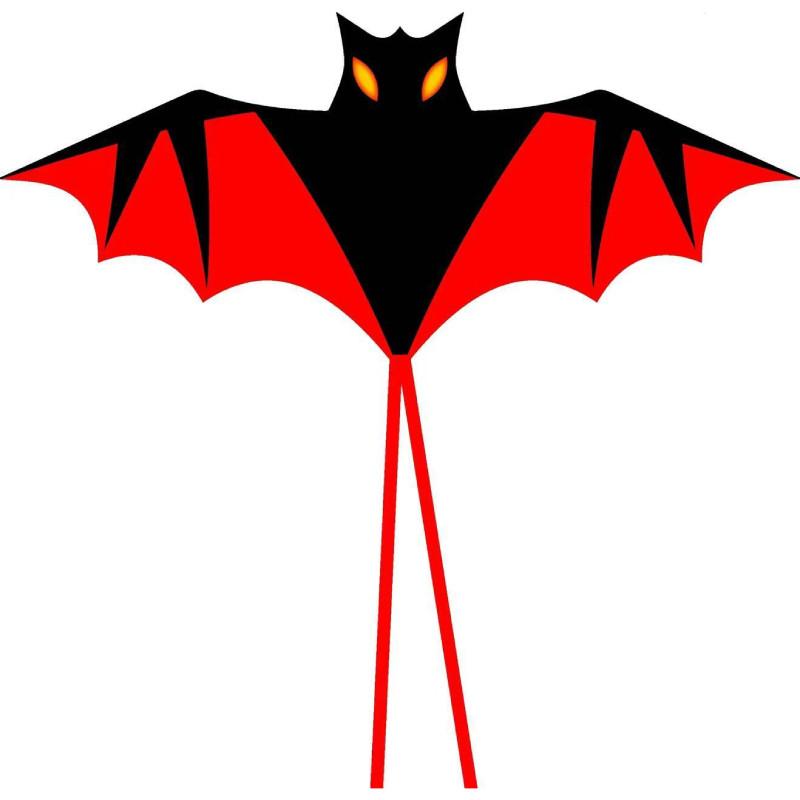 Bat Creative Lightning Kite Durable Glass Fiber Rods Family Activities Outdoor