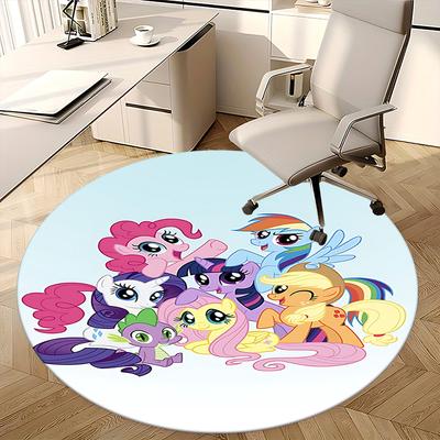 My Little Pony Chair Mat Round Carpet - Home Decor, Sofa Rug, Office Mat, Gift for All Rooms0227b