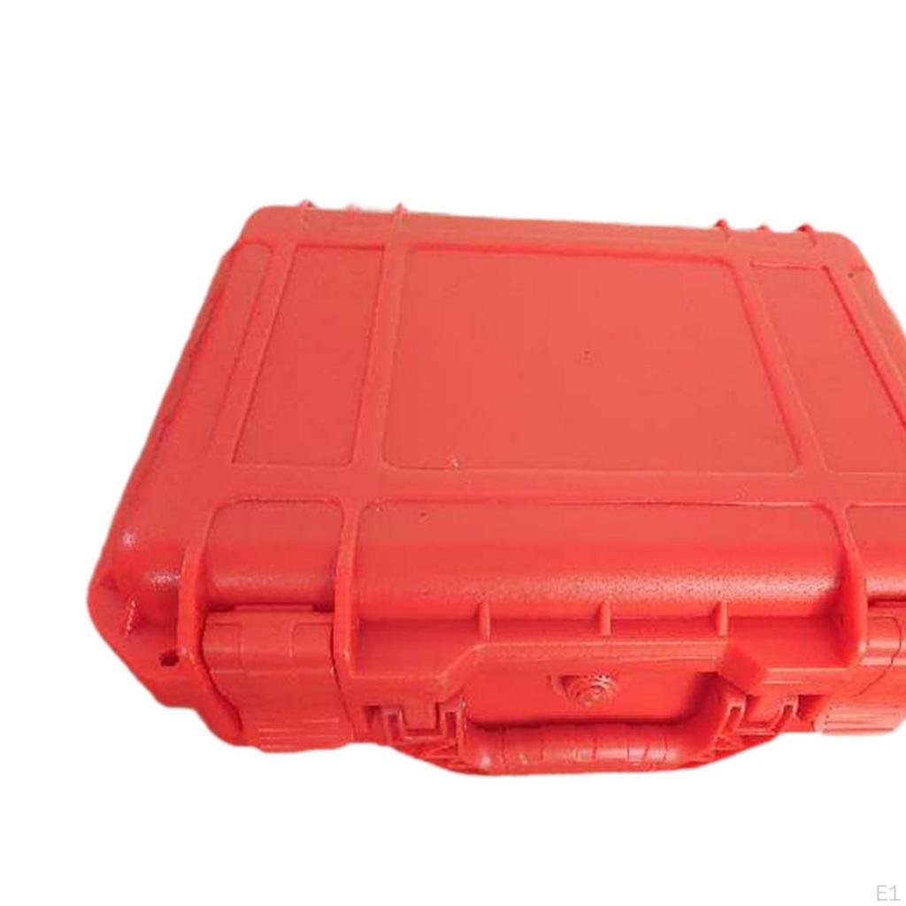 Tool Box Foam Interior Hard Carrying Case Container Convenience Practical with Handle Travel