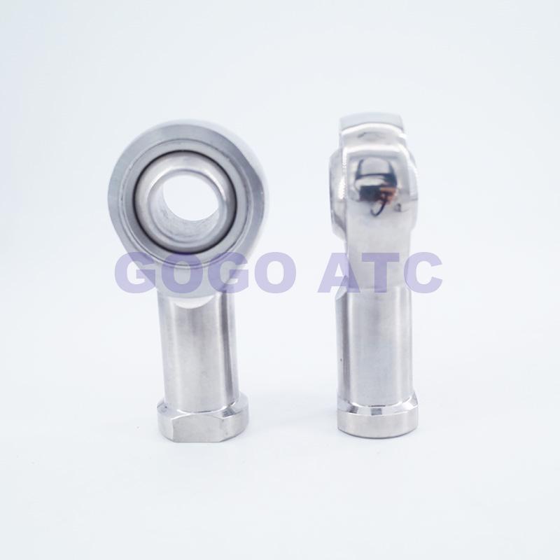 SUS SI Female Thread SA Male Thread Stainless Steel Fisheye Joint Rod Ends Bearings Connecting Rod Universal Joint Ball Head