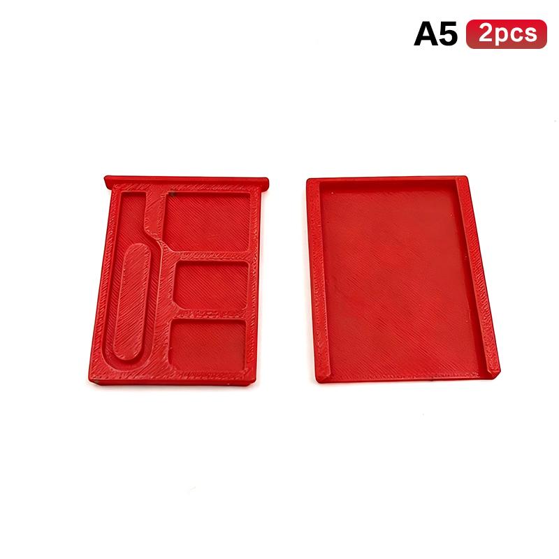 2Pcs Sim Card Storage Box Portable Secure Storage Of Phone Memory Cards 2-Slots-Sim Card+1-Slots-Cards-Pin+1-Slot Tf-Card