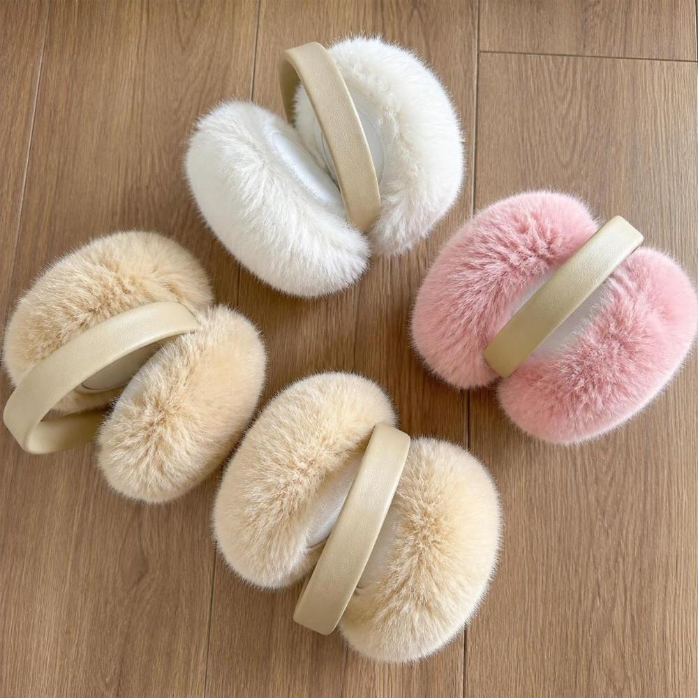 Fluffy Ear Warmer Thickened Winter Earmuffs Korean Style Cycling Earmuffs for Men and Women