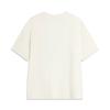 Li Ning T Shirts Men's Ecru Crew Neck Moderate Straight Fit AFDV569-1