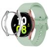 Silicone Strap+TPU Case for Samsung Galaxy Watch 5 44mm 40mm/4 44mm 40mm Sport Wristband for Samsung Watch 5/4 Protective Shell