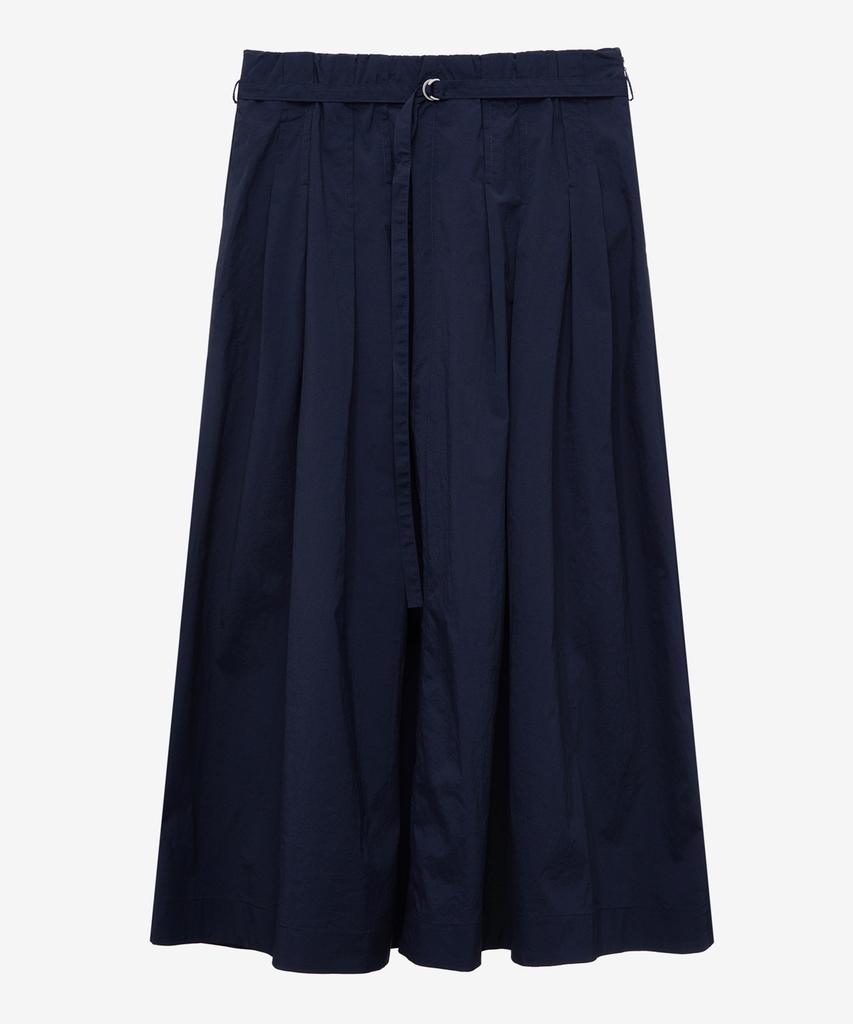 MIND BRIDGE WOMEN [W] Pleated Belted Elastic Skirt - 2 Colors