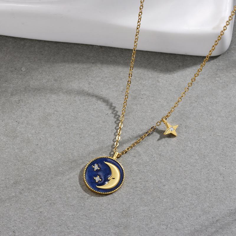 Star collarbone chain female Korean simple pendant ins temperament simple fashion light luxury necklace