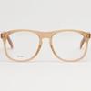 Eyeglass Frame CL50130I 047 Transparent Brown Oversized Square Horn-rimmed