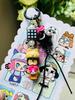 Bread Change Baby Cute Grain Keychain DIY Mobile Phone Chain Accessories Jasmine Pendant Cute Car Pendant