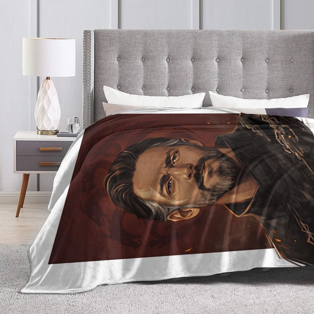 Baelor Targaryen Plush Blanket Boy Girl Flannel Throw Blanket For Home Decor Soft Warm Quality Bedspread Birthday Present